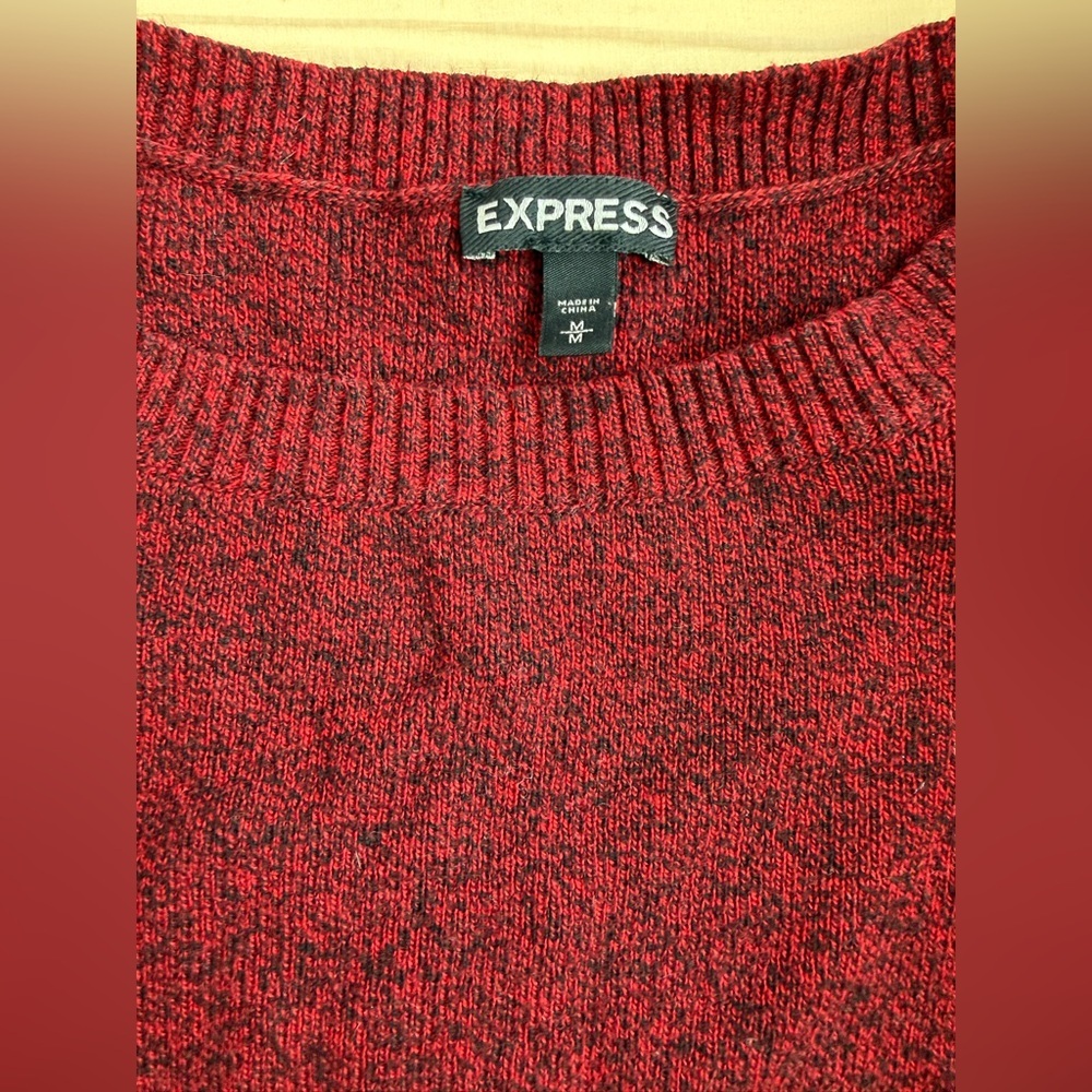 Express women’s red sweater - Picture 2 of 4